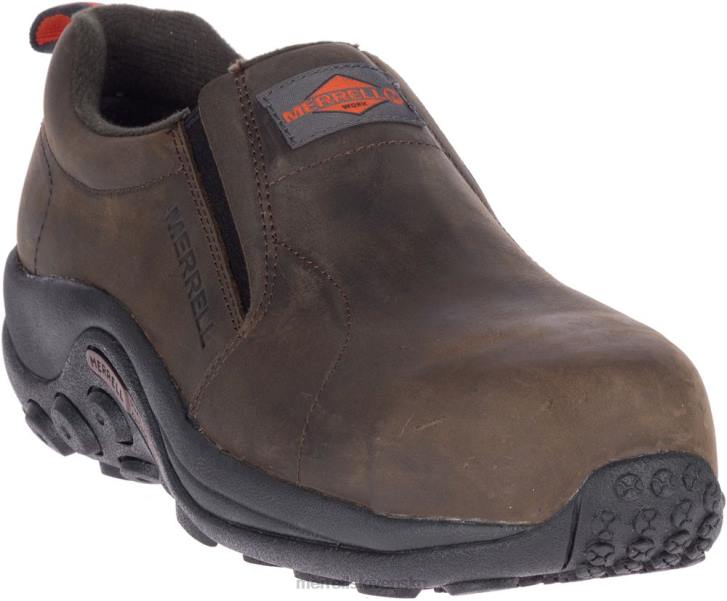 Merrell džungľová moc kožená pracovná topánka široká šírka (j099319w) topánky 6T64487 espresso muži