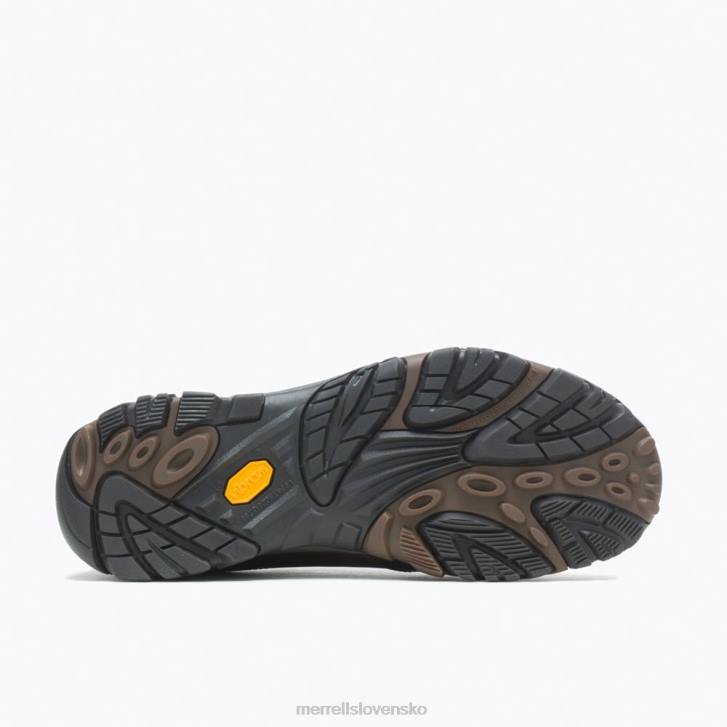 Merrell široká šírka moab adventure čipky (j91827w) topánky 6T64355 temná zem muži