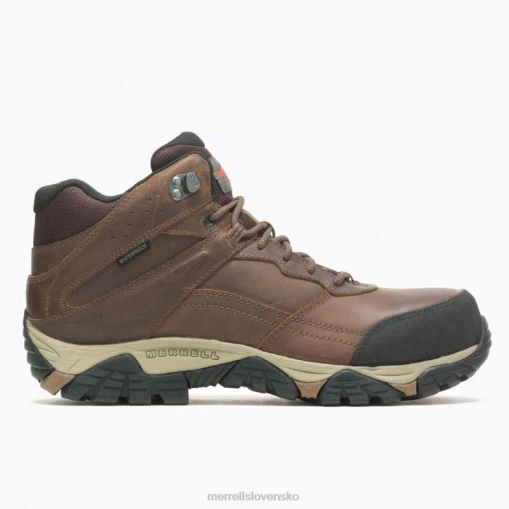 Merrell moab adventure stredne nepremokavá široká šírka uhlíkových vlákien (j004633w) topánky 6T64494 karamelka muži