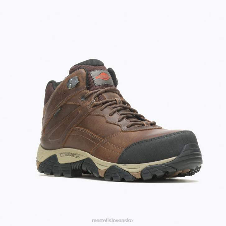 Merrell moab adventure stredne nepremokavá široká šírka uhlíkových vlákien (j004633w) topánky 6T64494 karamelka muži