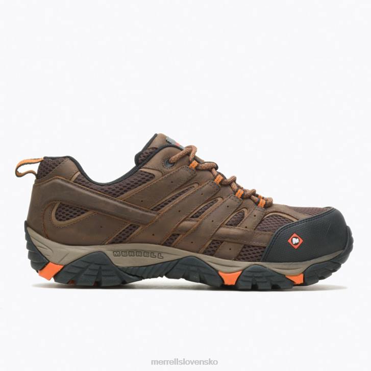 Merrell pracovná obuv moab vertex vent comp na špičke (j11119) topánky 6T64372 hlina muži