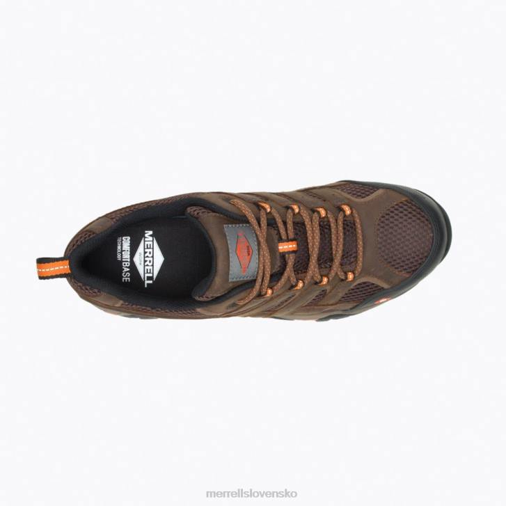 Merrell pracovná obuv moab vertex vent comp na špičke (j11119) topánky 6T64372 hlina muži