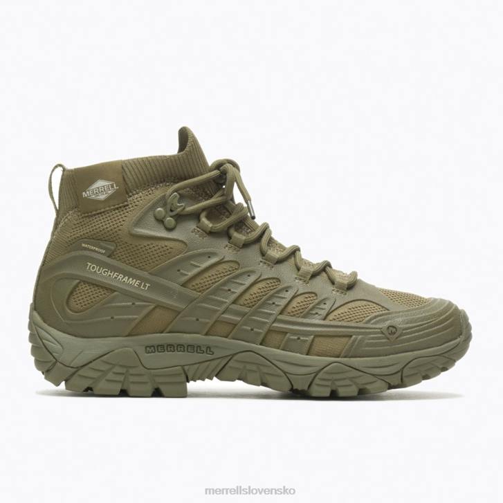 Merrell taktická stredná vodotesnosť moab velocity (j099425) topánky 6T64348 olivový muži