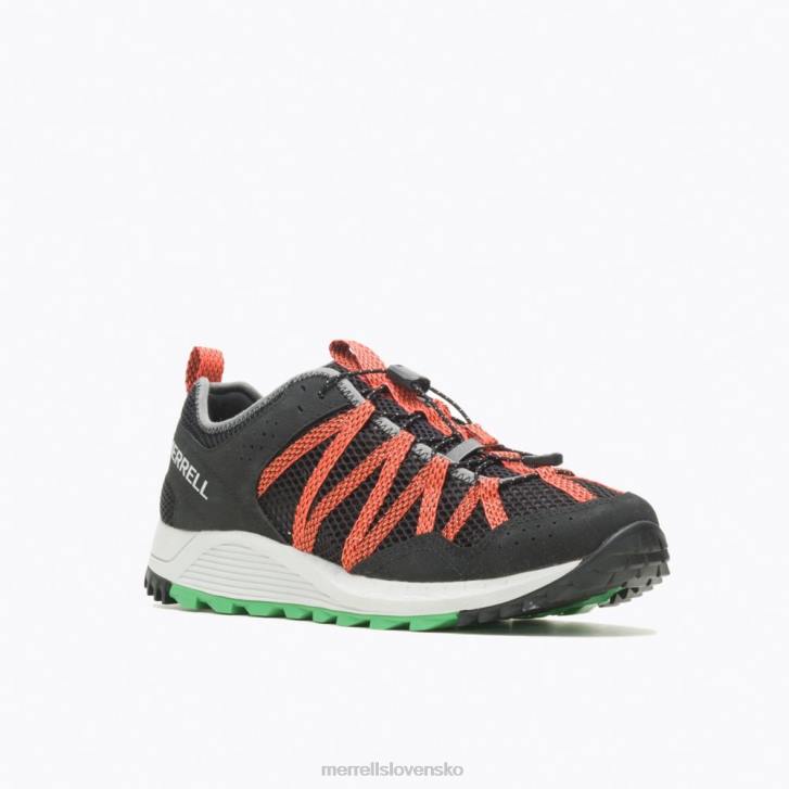 Merrell wildwood aerosport (j067675) topánky 6T64698 čierna/mandarinková muži