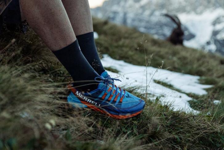 Merrell agilita vrchol 4 (j135111) topánky 6T6484 tahoe muži