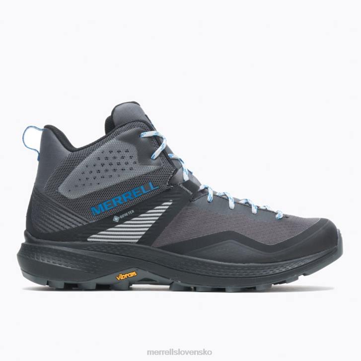 Merrell mqm 3 mid gore-tex (j135573) topánky 6T6480 rock/modrá muži