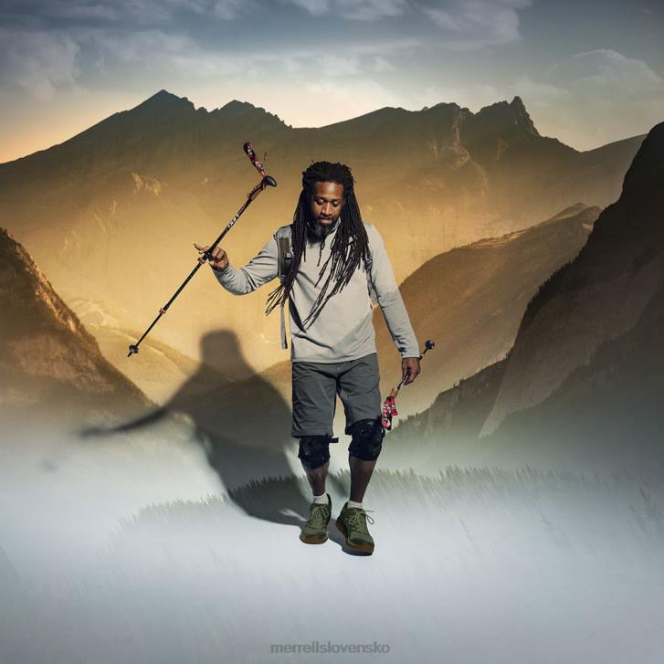 Merrell nova 2 gore-tex (j066653) topánky 6T64203 lišajník muži