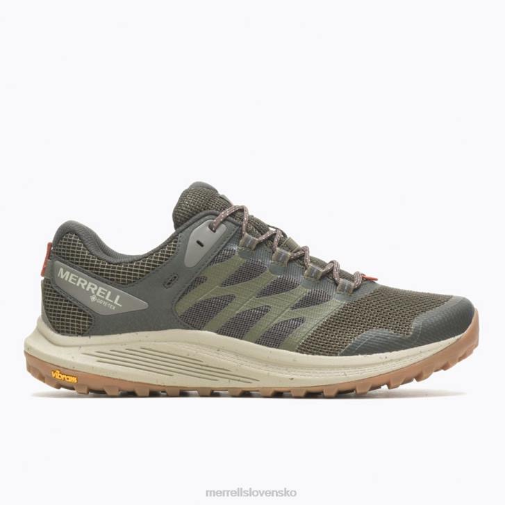 Merrell nova 3 gore-tex (j067593) topánky 6T6456 olivový muži