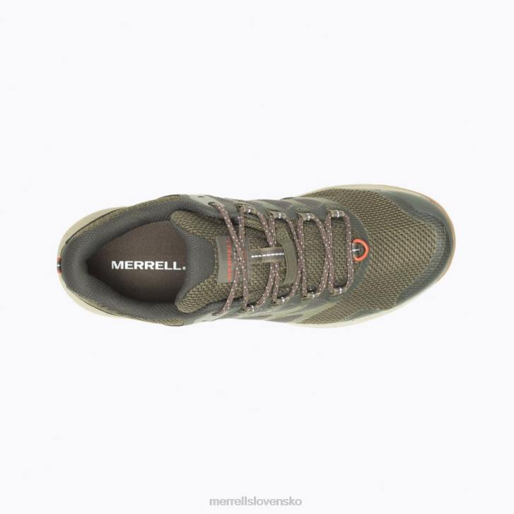 Merrell nova 3 gore-tex (j067593) topánky 6T6456 olivový muži