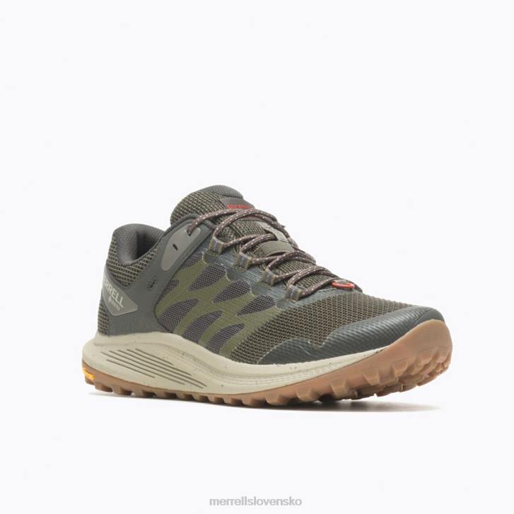 Merrell nova 3 gore-tex (j067593) topánky 6T6456 olivový muži