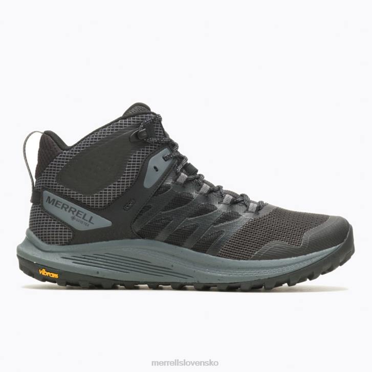 Merrell nova 3 mid gore-tex (j067613) topánky 6T6441 čierna muži