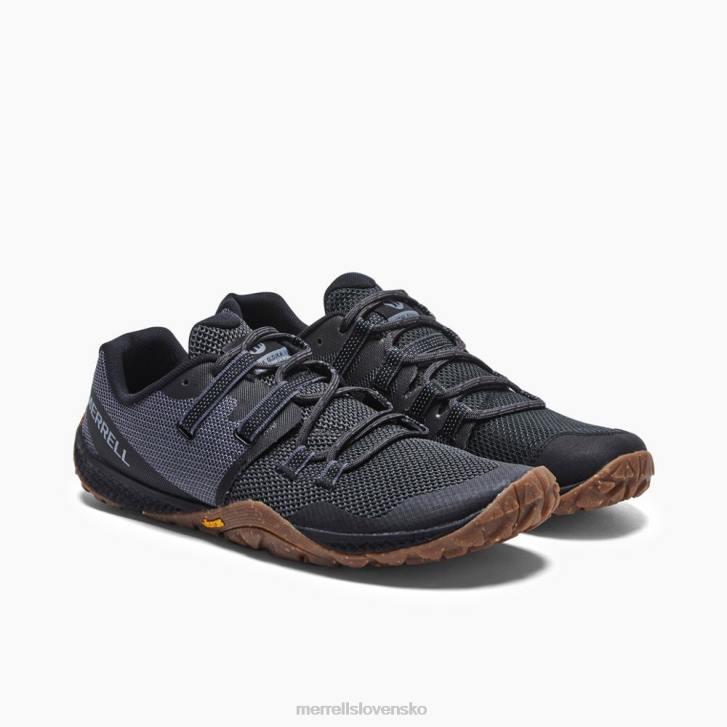 Merrell trailové rukavice 6 (j135379) topánky 6T64410 čierna/žuvačka muži