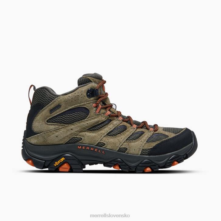 Merrell Moab 3 stredne vodeodolný (j035841) topánky 6T64127 olivový muži