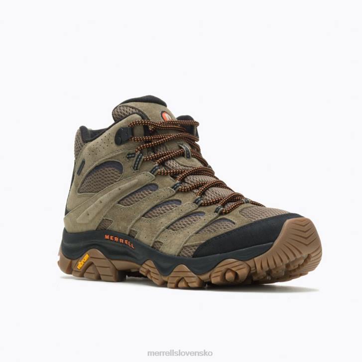 Merrell Moab 3 stredne vodeodolný (j036549) topánky 6T64128 oliva/žuvačka muži