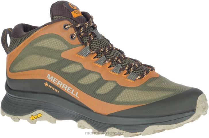 Merrell Moab speed mid gore-tex široká šírka (j135411w) topánky 6T64354 lišajník muži