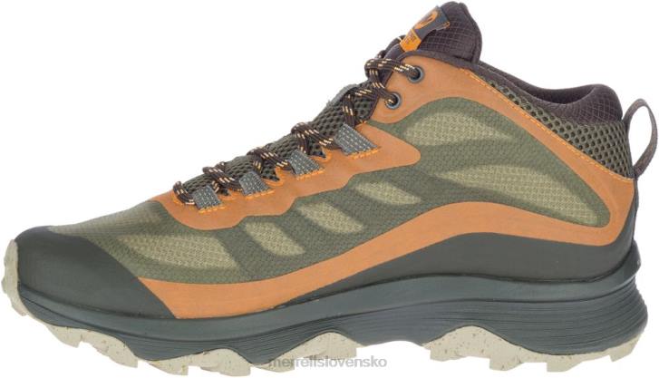 Merrell Moab speed mid gore-tex široká šírka (j135411w) topánky 6T64354 lišajník muži