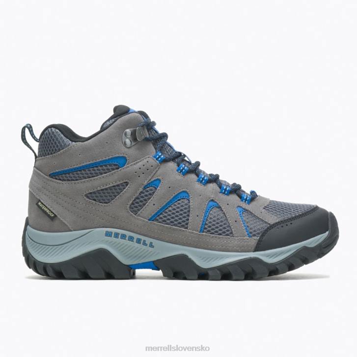 Merrell Oakcreek stredne vodeodolný (j035923) topánky 6T64614 drevené uhlie muži