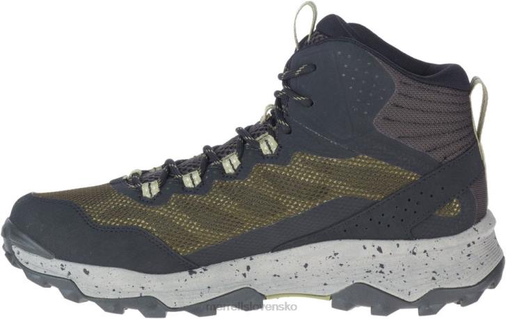 Merrell Stredne vodeodolný speed strike (j066879) topánky 6T64780 olivový muži