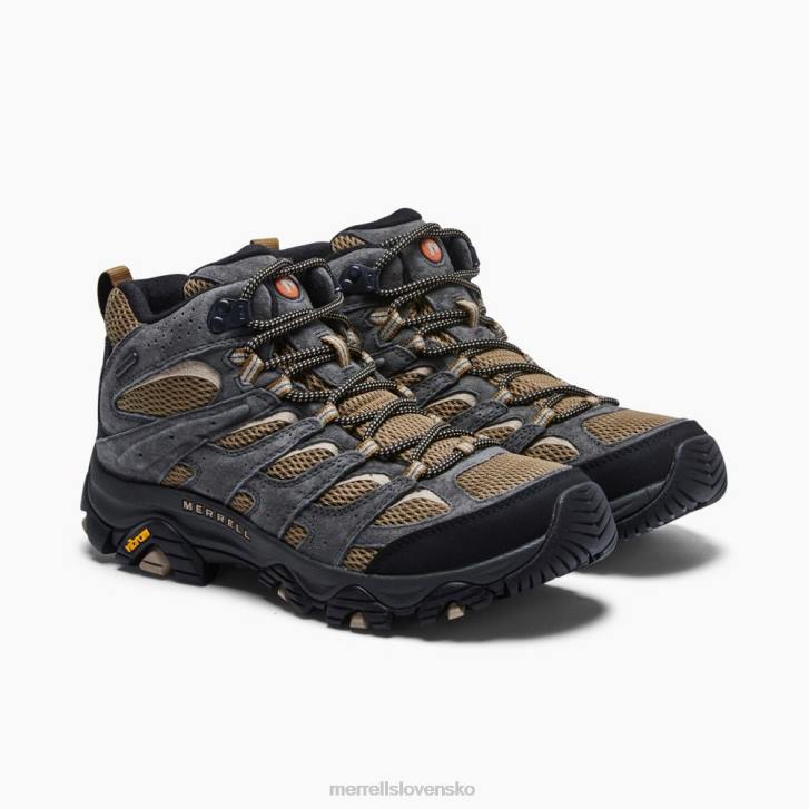 Merrell moab 3 stredná vodotesná široká šírka (j036269w) topánky 6T64217 maslový orech/beluga muži