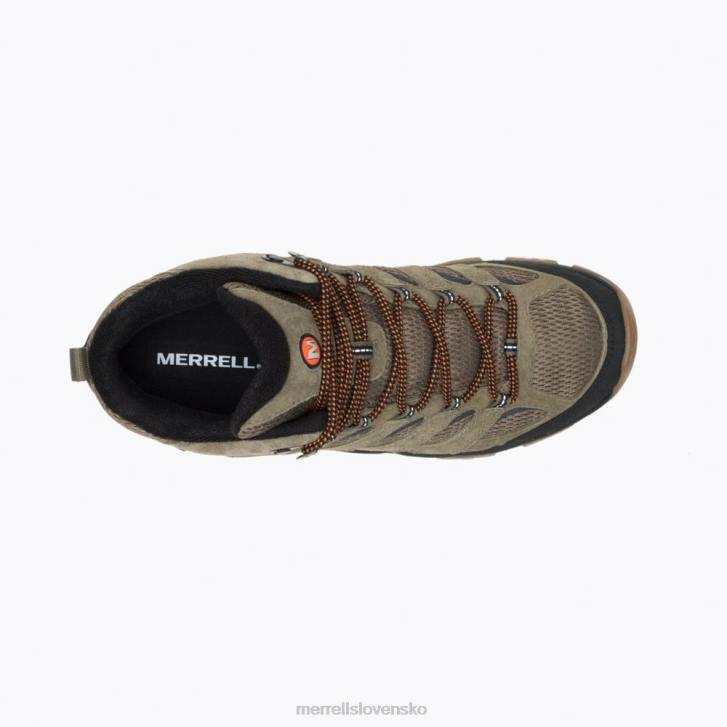 Merrell moab 3 stredná vodotesná široká šírka (j036549w) topánky 6T64218 oliva/žuvačka muži