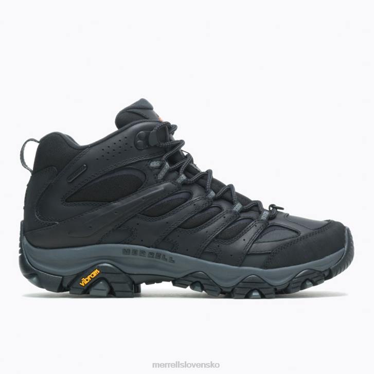 Merrell moab 3 thermo mid vodeodolná široká šírka (j036577w) topánky 6T64628 čierna muži