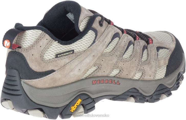Merrell moab 3 vodotesná široká šírka (j035851w) topánky 6T64368 tmavohnedá muži