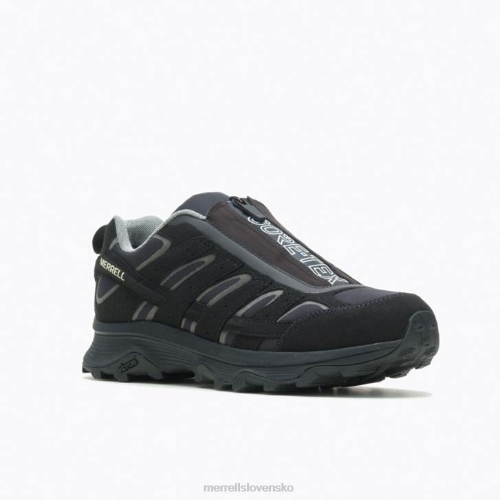 Merrell moab hybridný zips gore-tex 1trl (j004731) topánky 6T64571 čierna muži