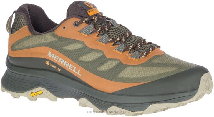 Merrell moab speed gore-tex široká šírka (j066773w) topánky 6T64365 lišajník muži