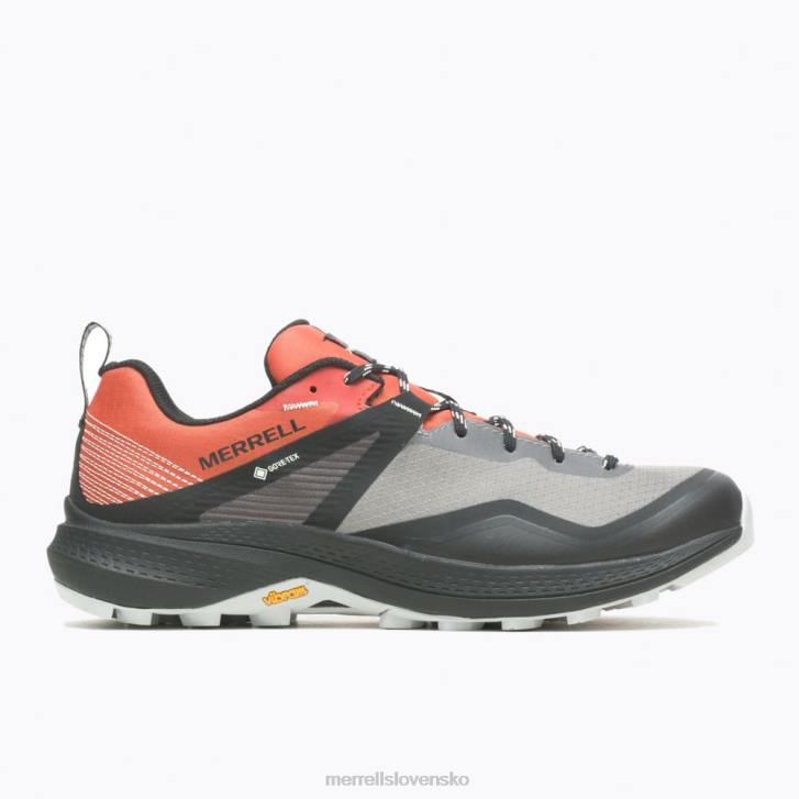 Merrell mqm 3 gore-tex (j037181) topánky 6T6411 drevené uhlie/mandarínka muži