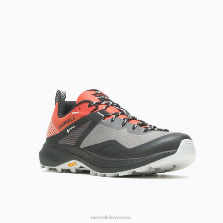 Merrell mqm 3 gore-tex (j037181) topánky 6T6411 drevené uhlie/mandarínka muži