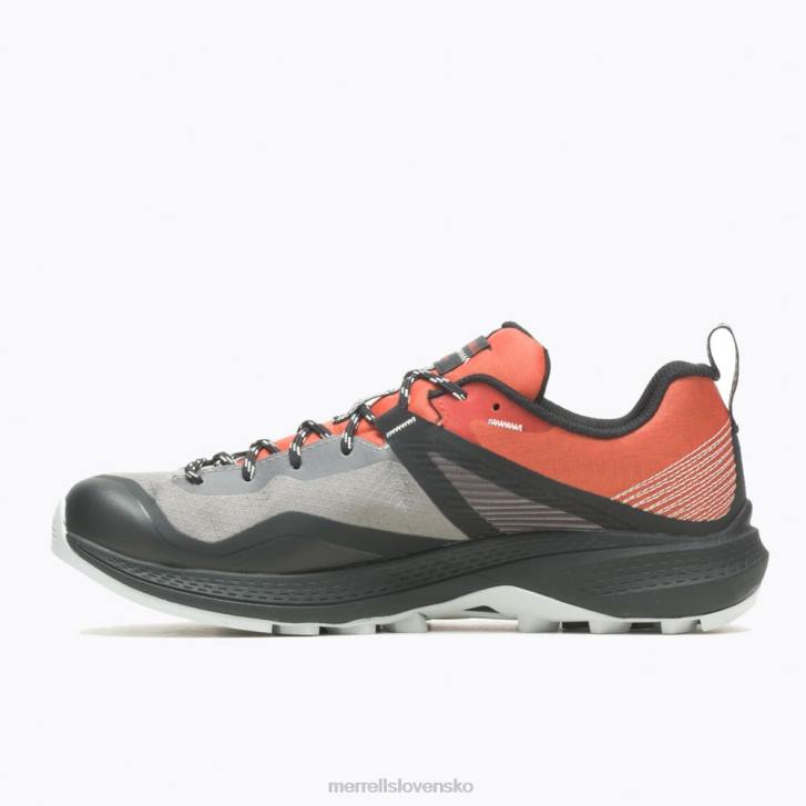 Merrell mqm 3 gore-tex (j037181) topánky 6T6411 drevené uhlie/mandarínka muži