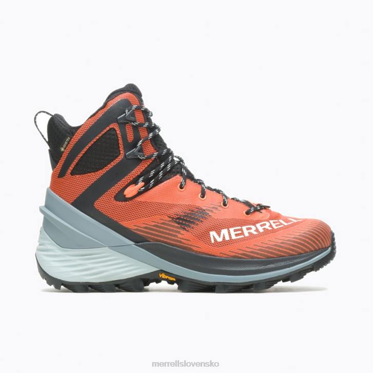 Merrell nečestný turista mid gore-tex (j037147) topánky 6T6435 oranžová muži