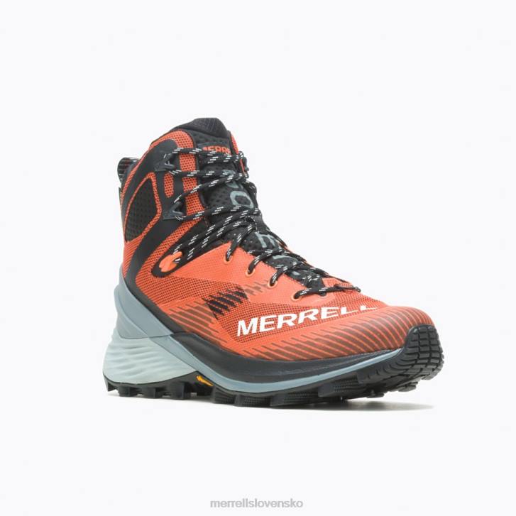 Merrell nečestný turista mid gore-tex (j037147) topánky 6T6435 oranžová muži
