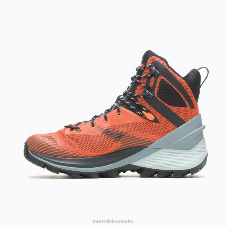 Merrell nečestný turista mid gore-tex (j037147) topánky 6T6435 oranžová muži