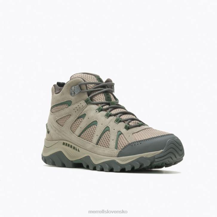 Merrell oakcreek stredne vodeodolná široká šírka (j035921w) topánky 6T64605 balvan muži