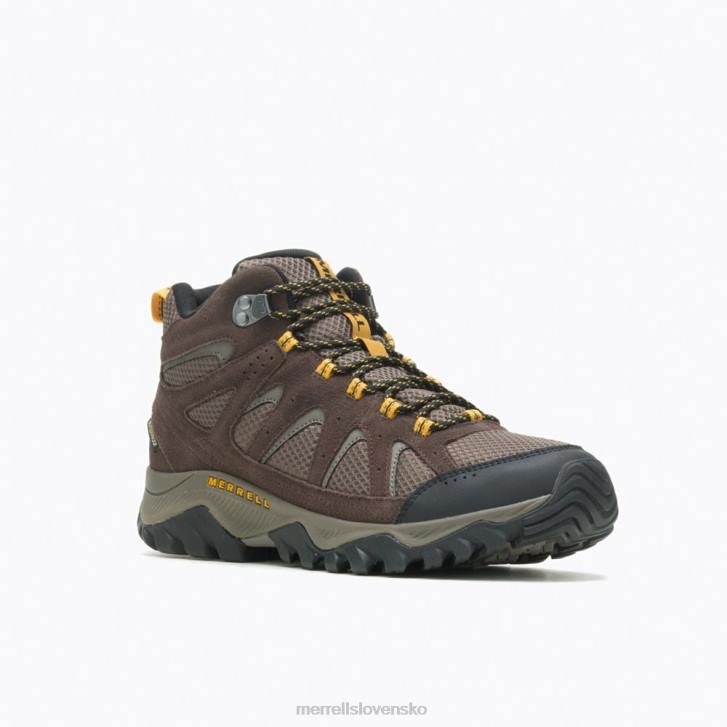 Merrell oakcreek stredne vodeodolná široká šírka (j036401w) topánky 6T64604 espresso muži