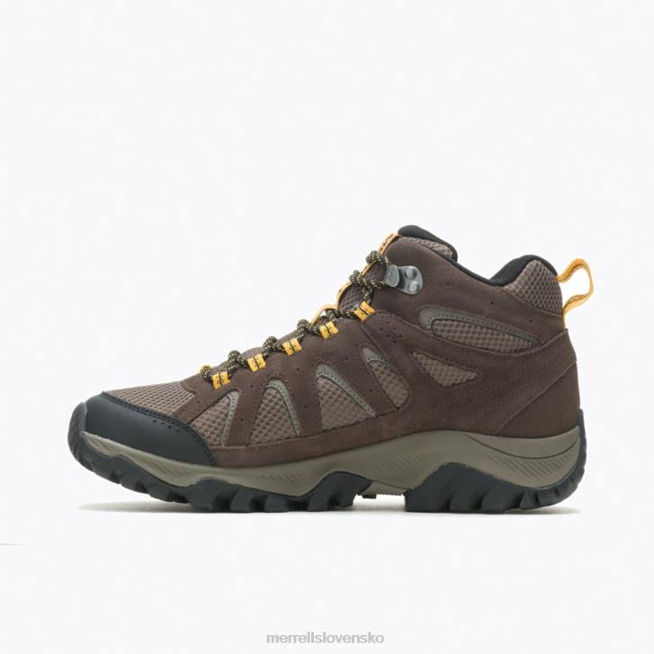Merrell oakcreek stredne vodeodolná široká šírka (j036401w) topánky 6T64604 espresso muži