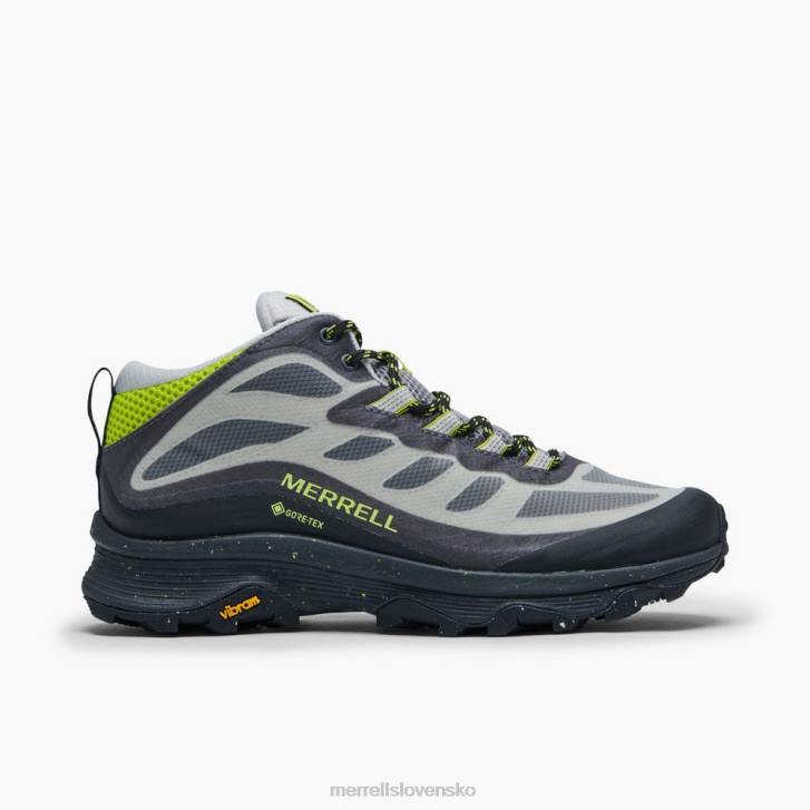 Merrell rýchlosť moab mid gore-tex (j066907) topánky 6T64191 drevené uhlie muži