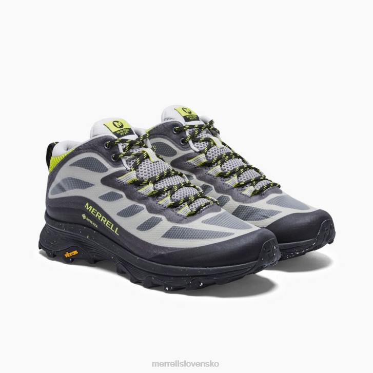 Merrell rýchlosť moab mid gore-tex (j066907) topánky 6T64191 drevené uhlie muži