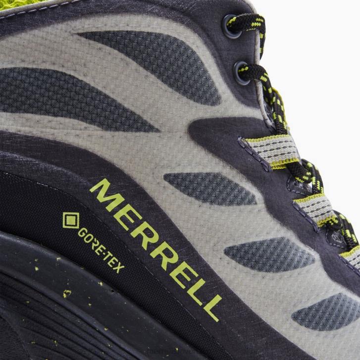 Merrell rýchlosť moab mid gore-tex (j066907) topánky 6T64191 drevené uhlie muži