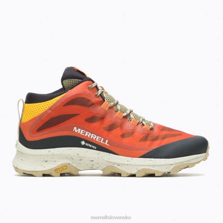 Merrell rýchlosť moab mid gore-tex (j067229) topánky 6T64188 hlina muži
