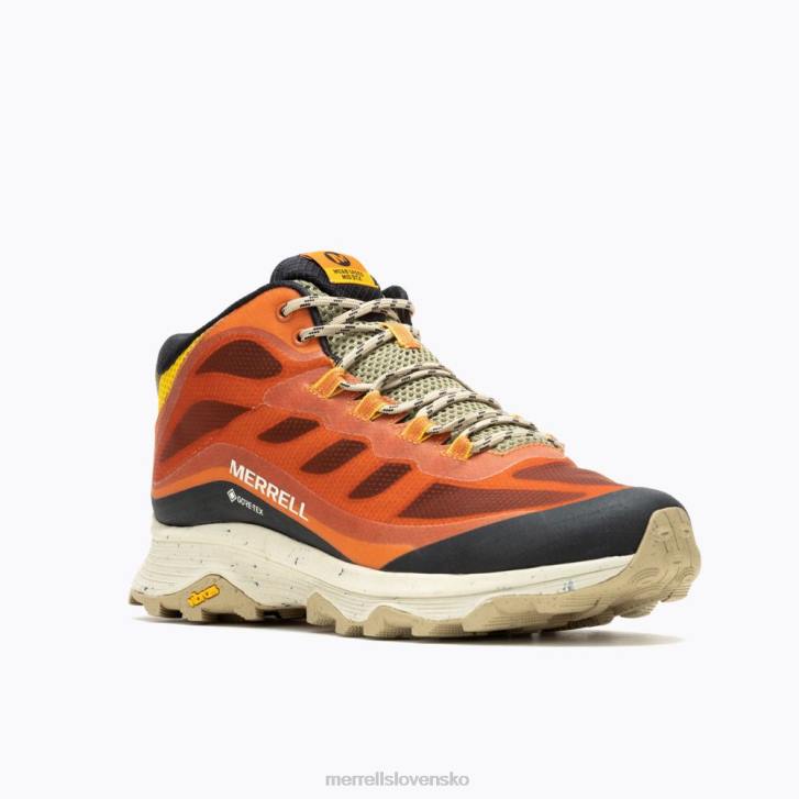 Merrell rýchlosť moab mid gore-tex (j067229) topánky 6T64188 hlina muži