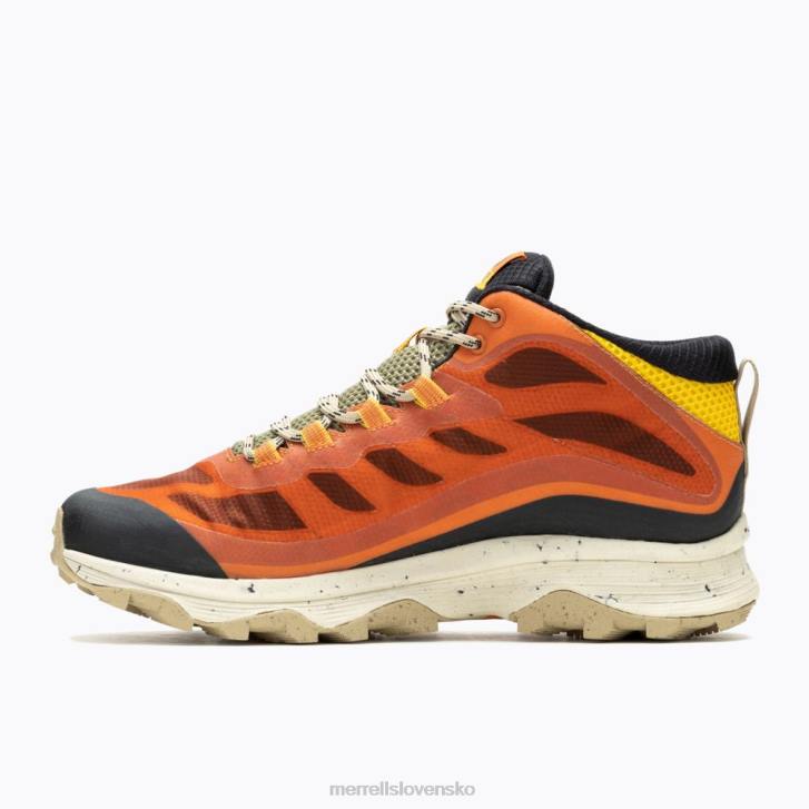 Merrell rýchlosť moab mid gore-tex (j067229) topánky 6T64188 hlina muži