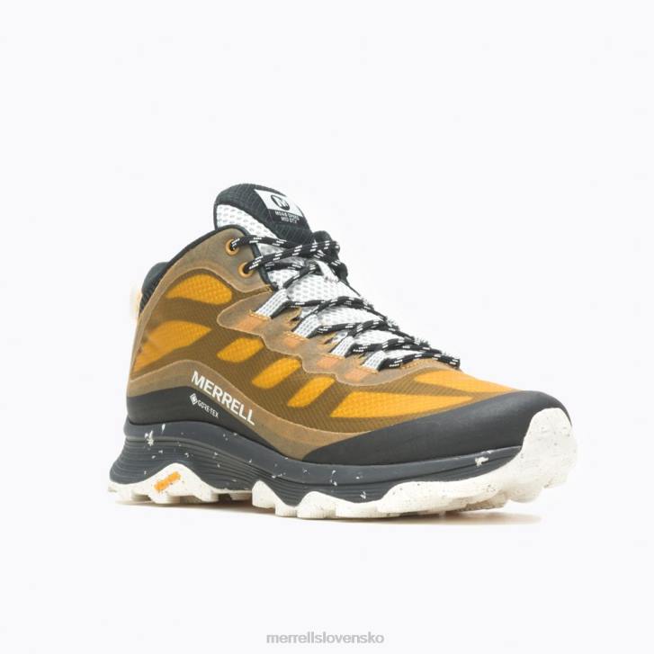 Merrell rýchlosť moab mid gore-tex (j067547) topánky 6T64187 zlatý ot muži