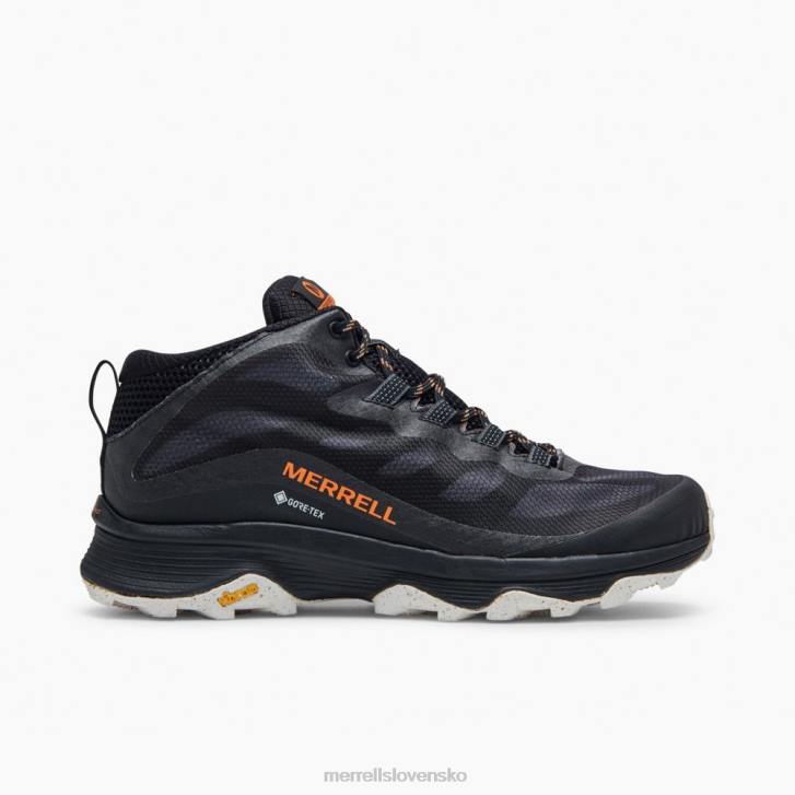 Merrell rýchlosť moab mid gore-tex (j135409) topánky 6T64189 čierna muži