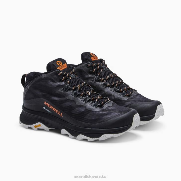 Merrell rýchlosť moab mid gore-tex (j135409) topánky 6T64189 čierna muži