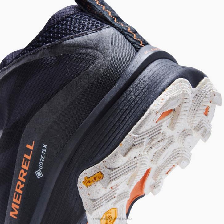 Merrell rýchlosť moab mid gore-tex (j135409) topánky 6T64189 čierna muži