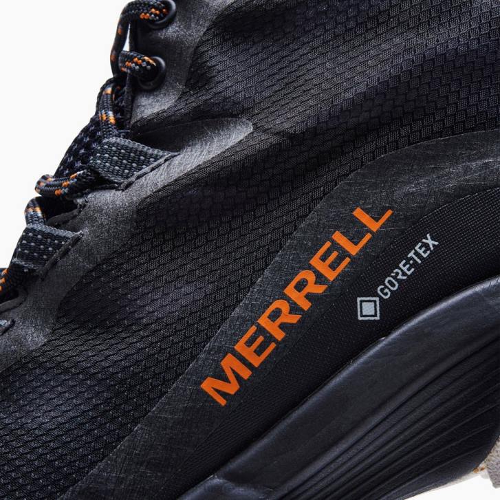 Merrell rýchlosť moab mid gore-tex (j135409) topánky 6T64189 čierna muži