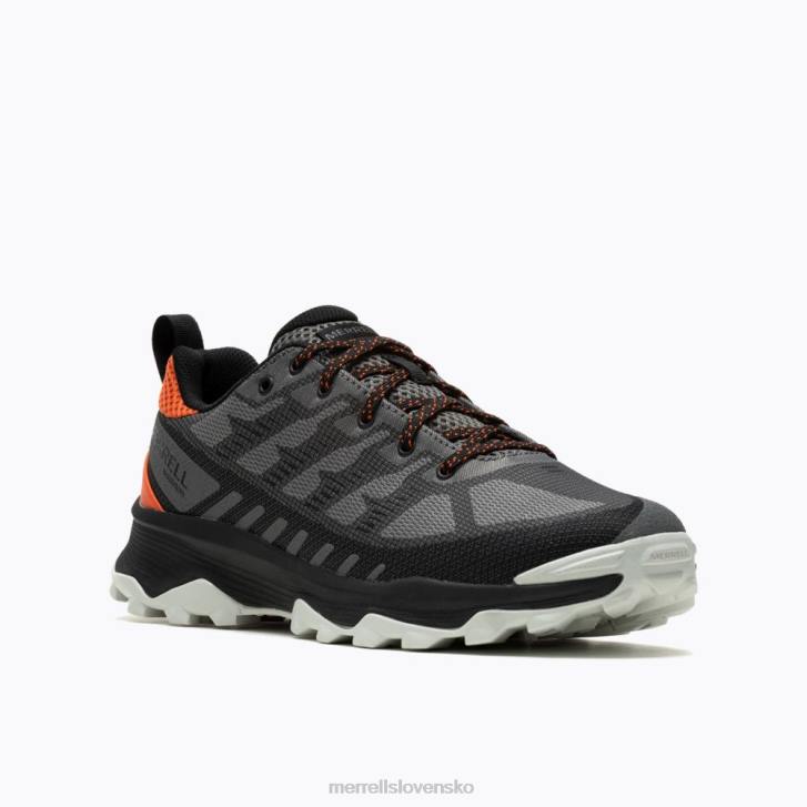 Merrell speed eco vodotesný (j036999) topánky 6T6473 drevené uhlie/mandarínka muži