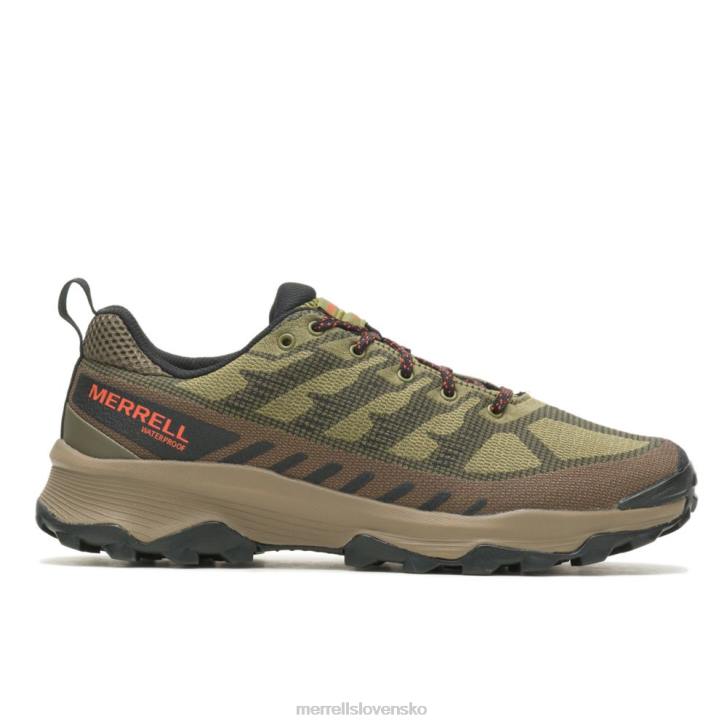 Merrell speed eco vodotesný (j037003) topánky 6T6472 avokádo/klokanka muži